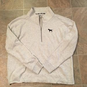 Victoria Secret pink half zip jacket